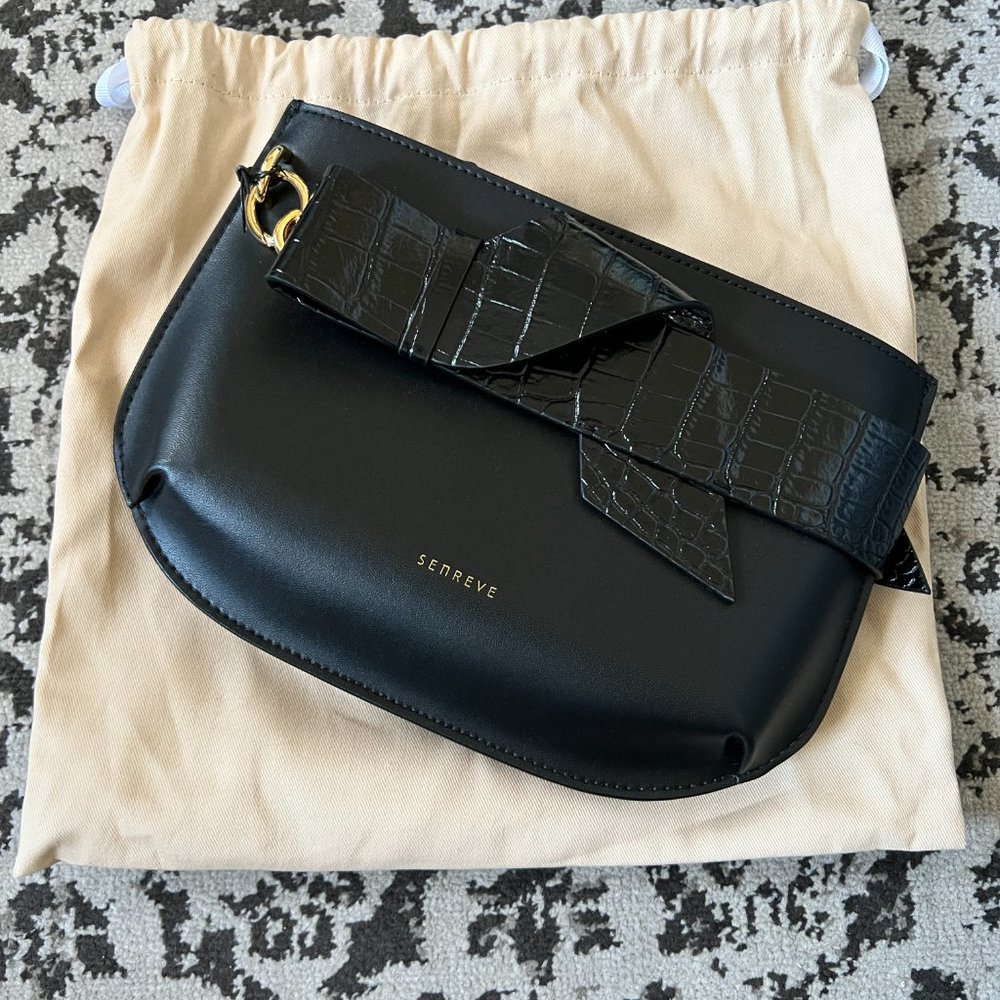 NWT-Senreve Poema Pouch Black Bag